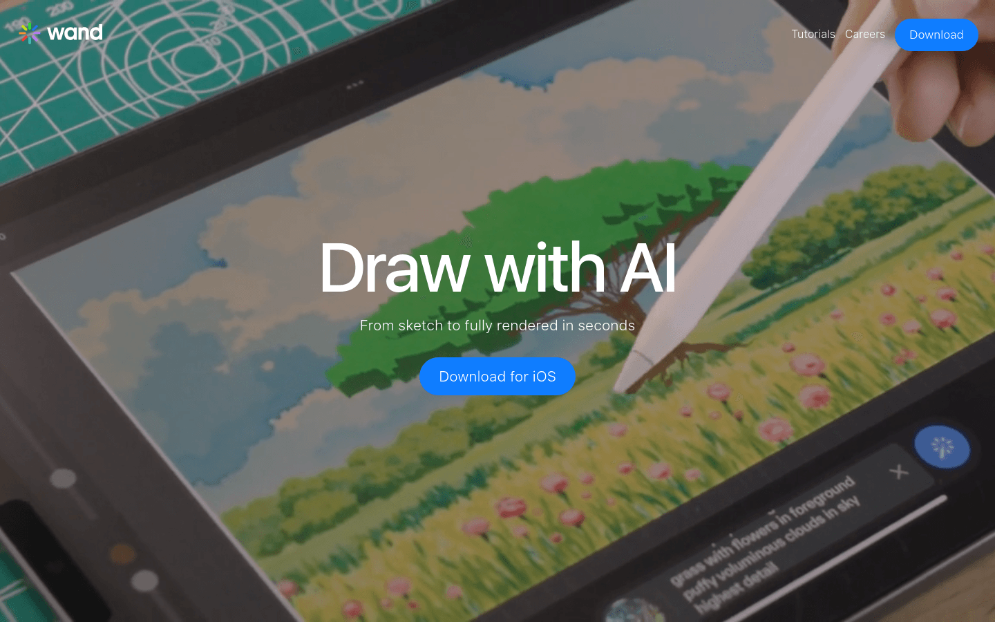 Wand: AI-Powered Sketch to Art Tool