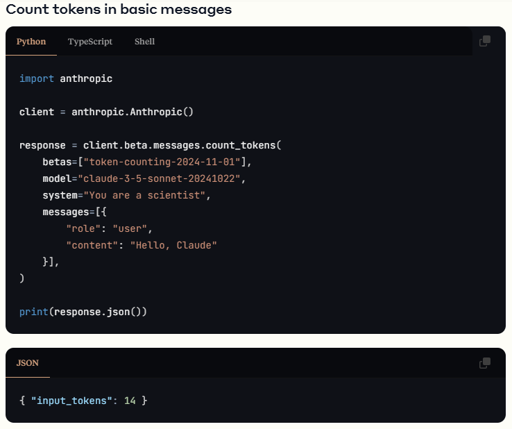 Anthropic Unveils Token Counting API for Enhanced Claude Models