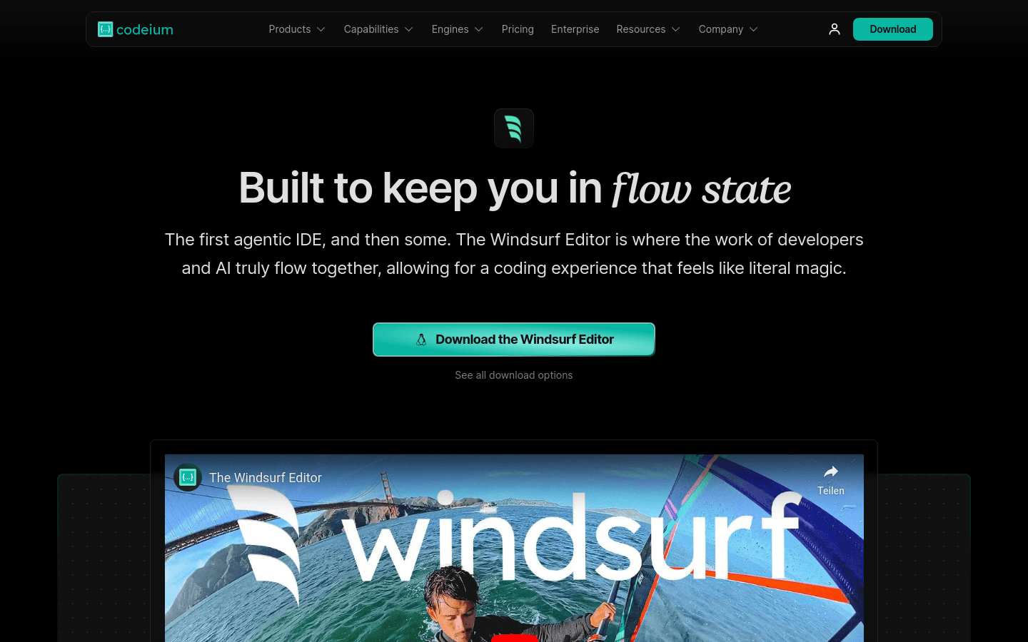 Windsurf Editor: AI-Powered IDE for Developers