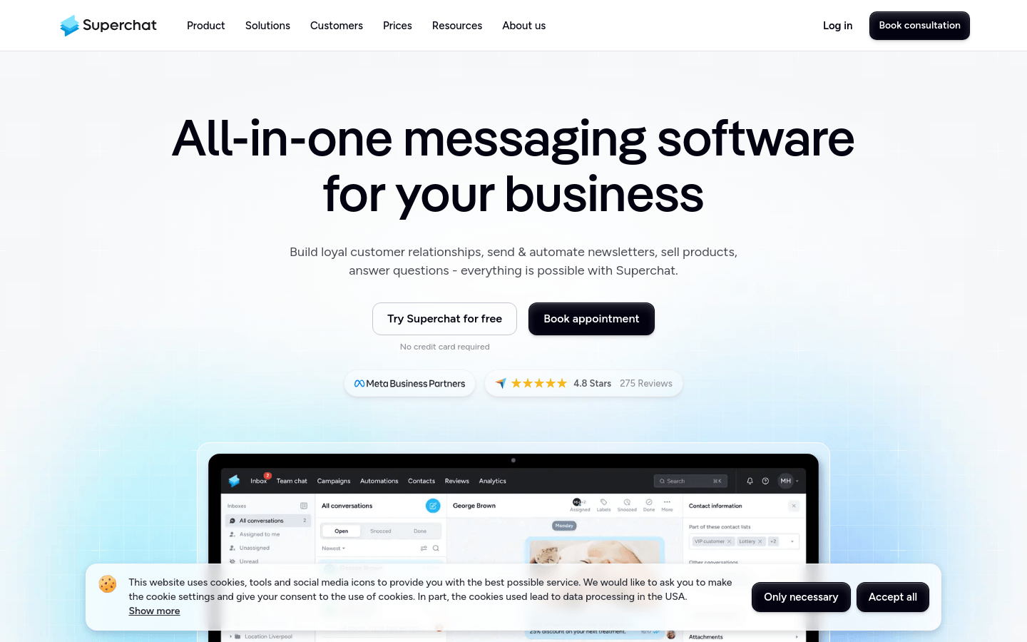 Superchat.com: Enterprise Messaging Solution