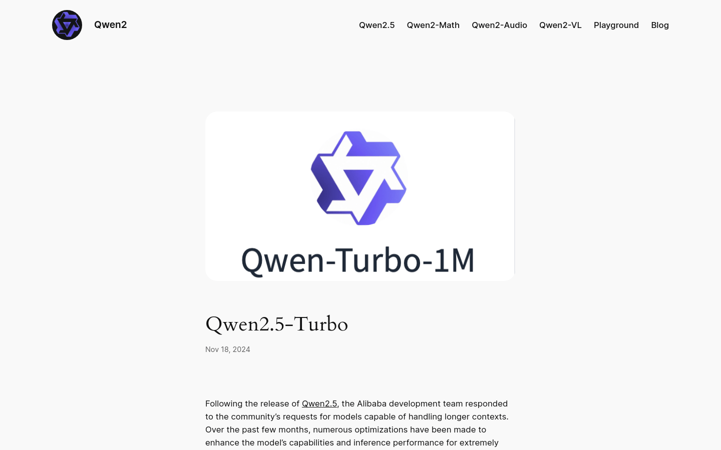 Qwen2.5-Turbo: Advanced Language Model