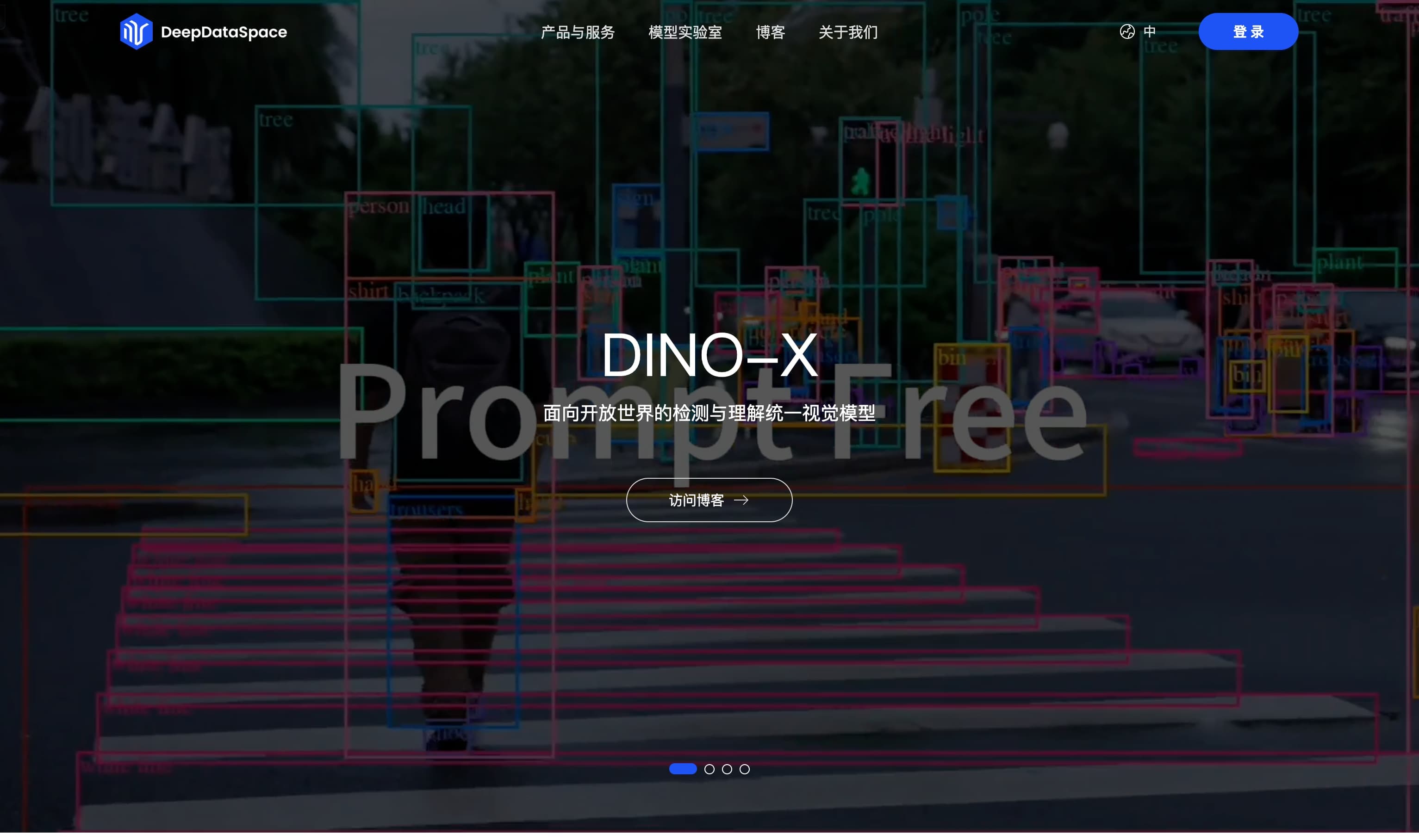 DINO-X: Unified Visual Model for Detection