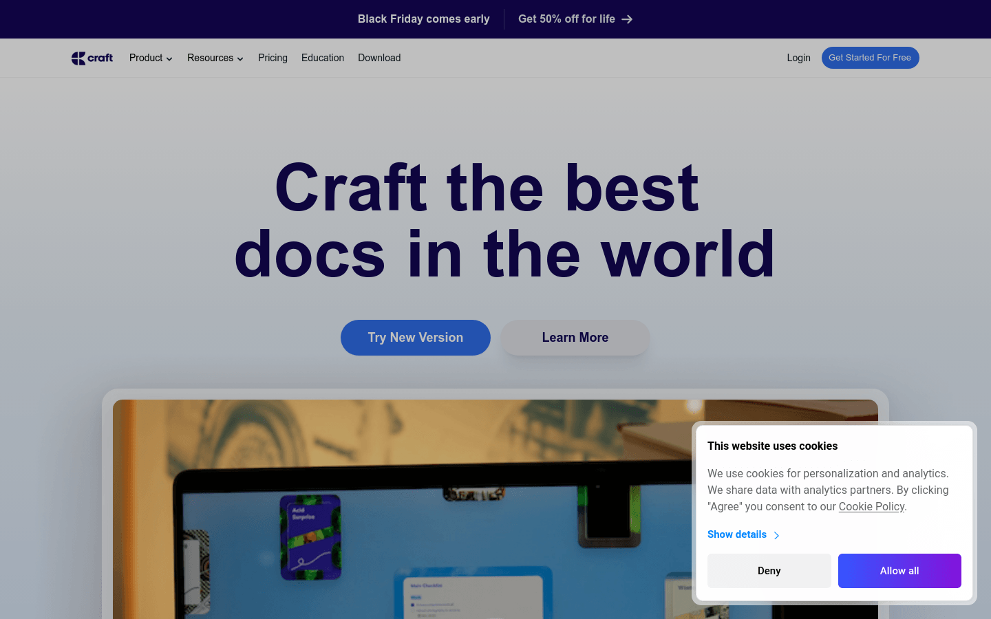 Craft - A Premier Document and Note-Taking App