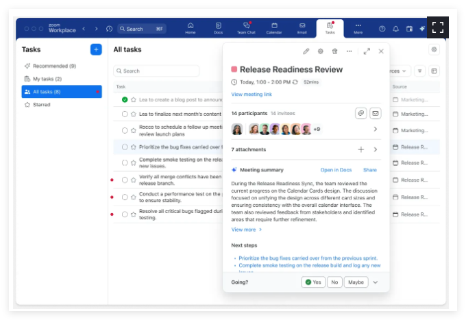 Zoom Unveils AI Companion Upgrades to Boost Workplace Efficiency