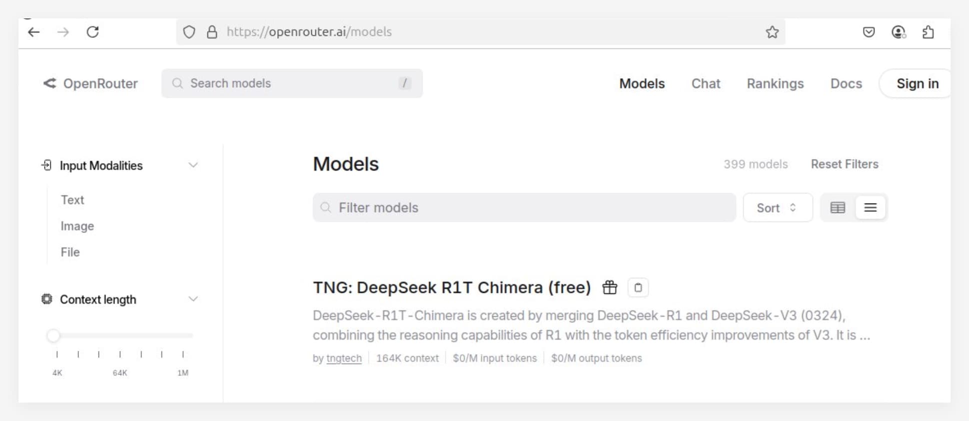 DeepSeek R1T Chimera Launches on OpenRouter with Free Access