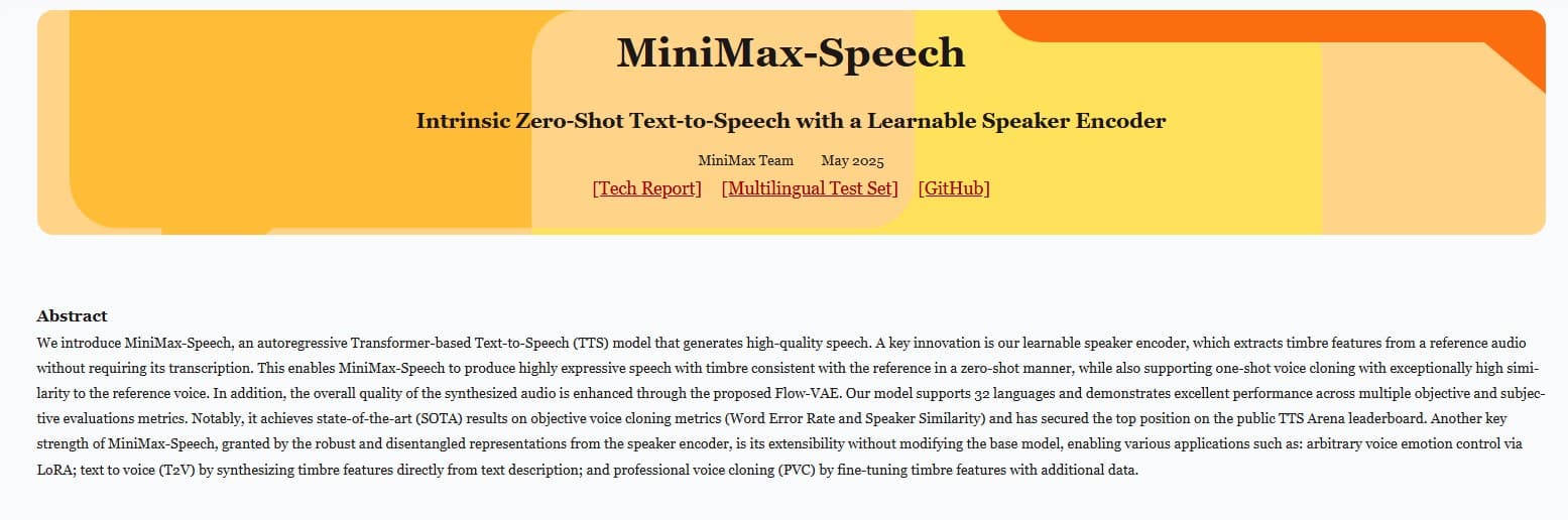 China's MiniMax Voice Model Outperforms Global Rivals