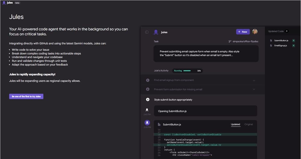 Google Launches Jules Beta, a New AI Coding Assistant