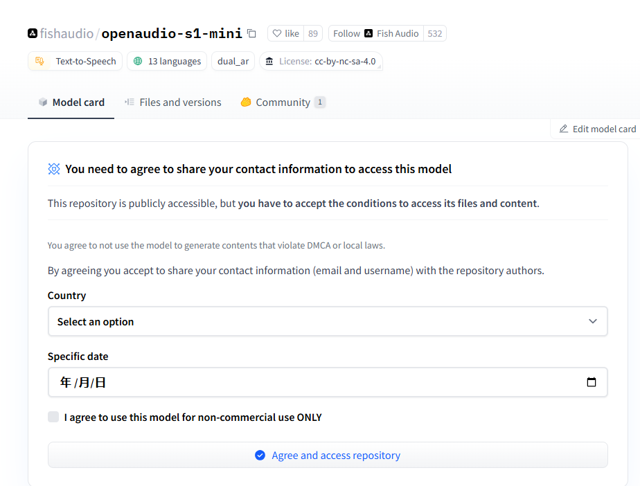 OpenAudio发布S1-Mini：一款轻量级开源TTS模型