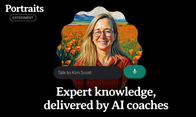 Google Launches 'Portraits': AI-Powered Virtual Mentors for Leadership Training