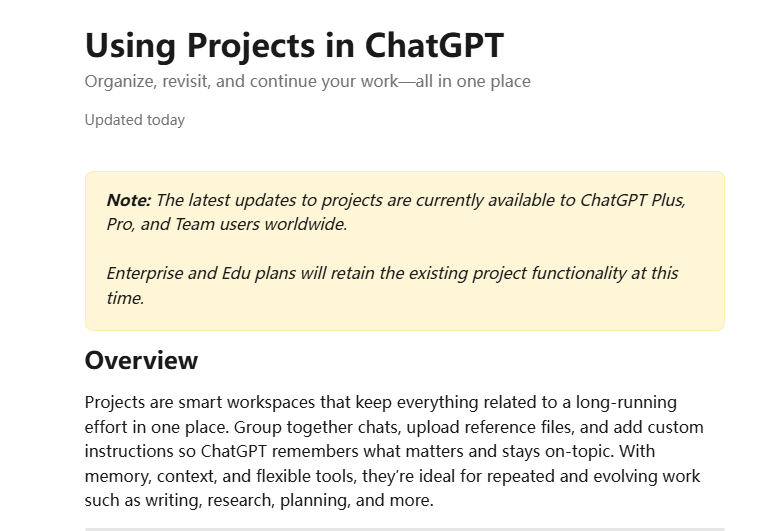 OpenAI Enhances ChatGPT Projects with Voice Mode and Deep Research